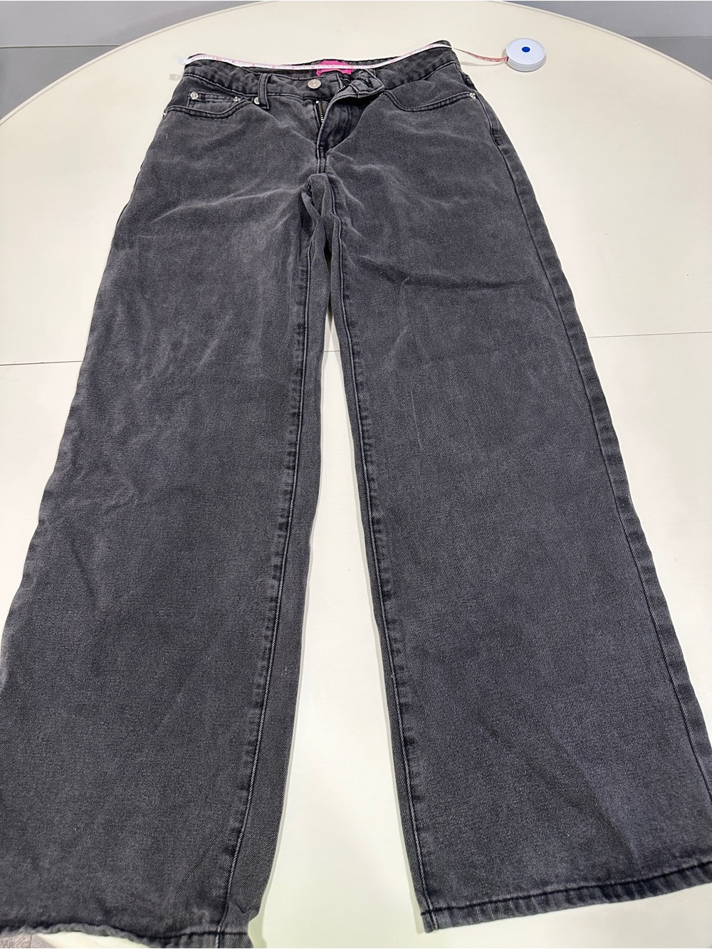 Raelynn Edikted Wide-Leg Jeans - black
